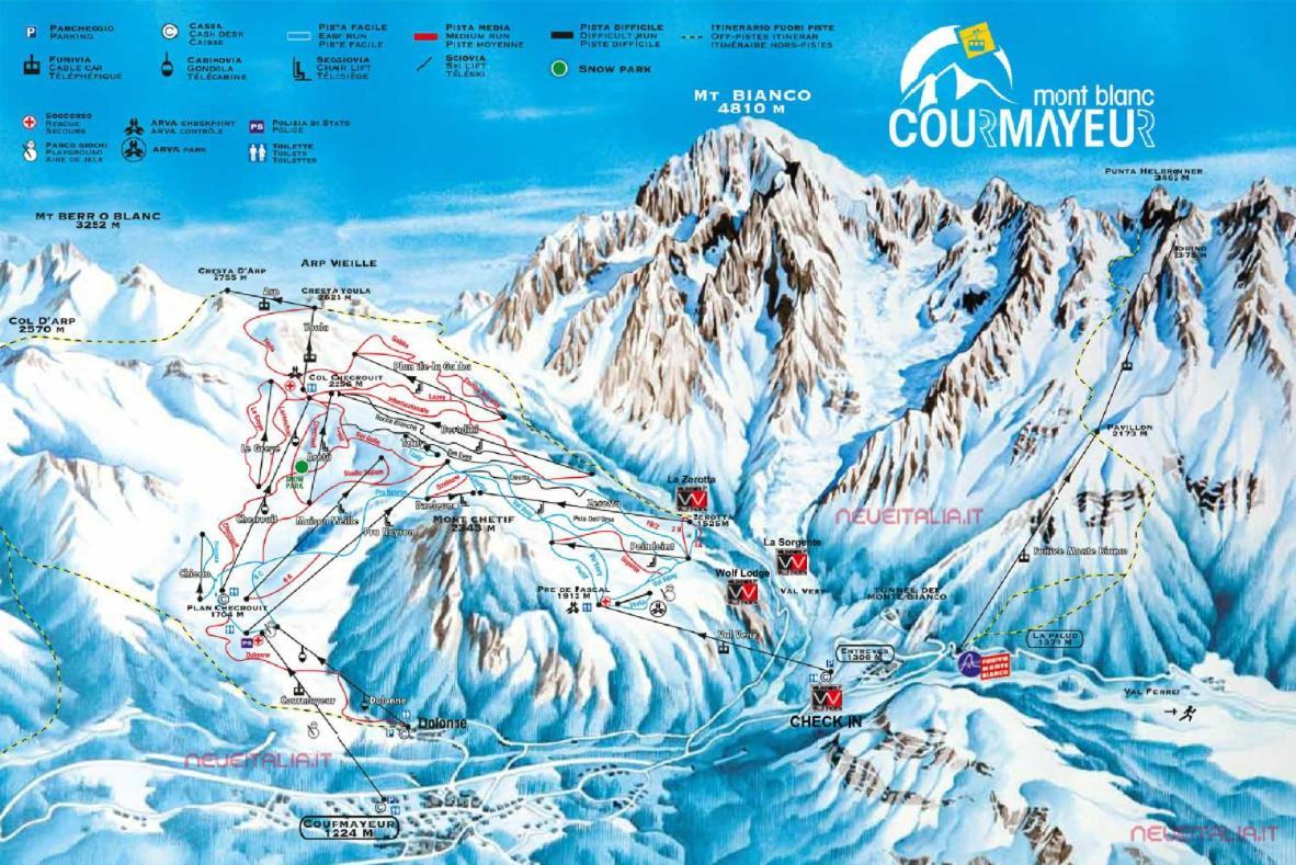 Wildhomes Wild Wolf Lodge Courmayeur Eksteriør billede