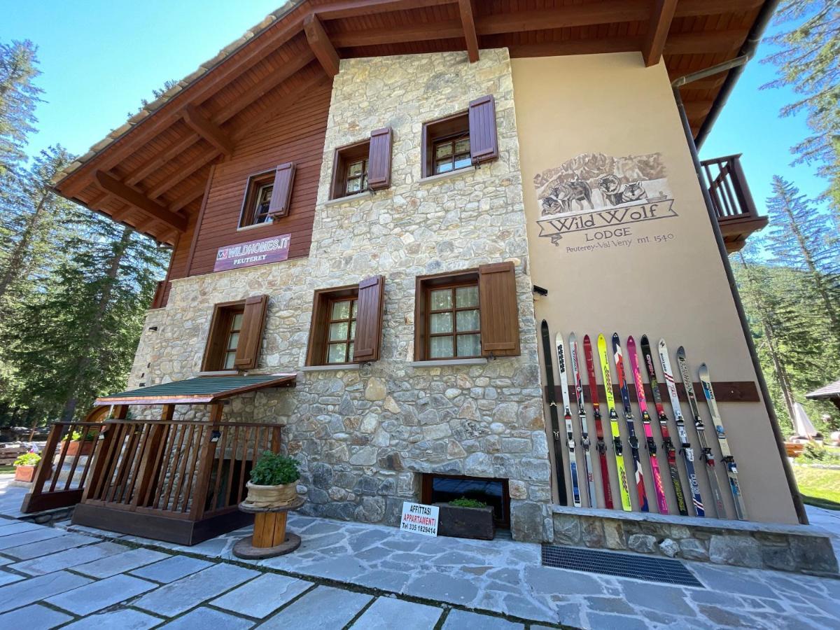 Wildhomes Wild Wolf Lodge Courmayeur Eksteriør billede